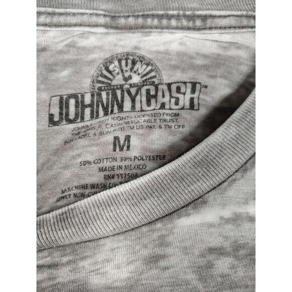 Sun Records Johnny Cash l Walk the Line Women's Medium T Shirt Memphis TN Shear - Picture 4 of 6